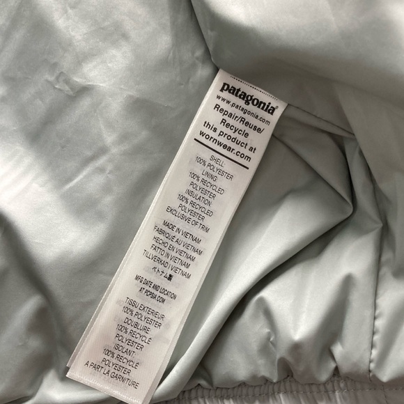 Women’s New Patagonia Lost Canyon S Sleet Green Jacket - Picture 7 of 8